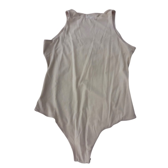 Skims Fits Everybody Sand High Neck Body Suit Sz M - Picture 1 of 4